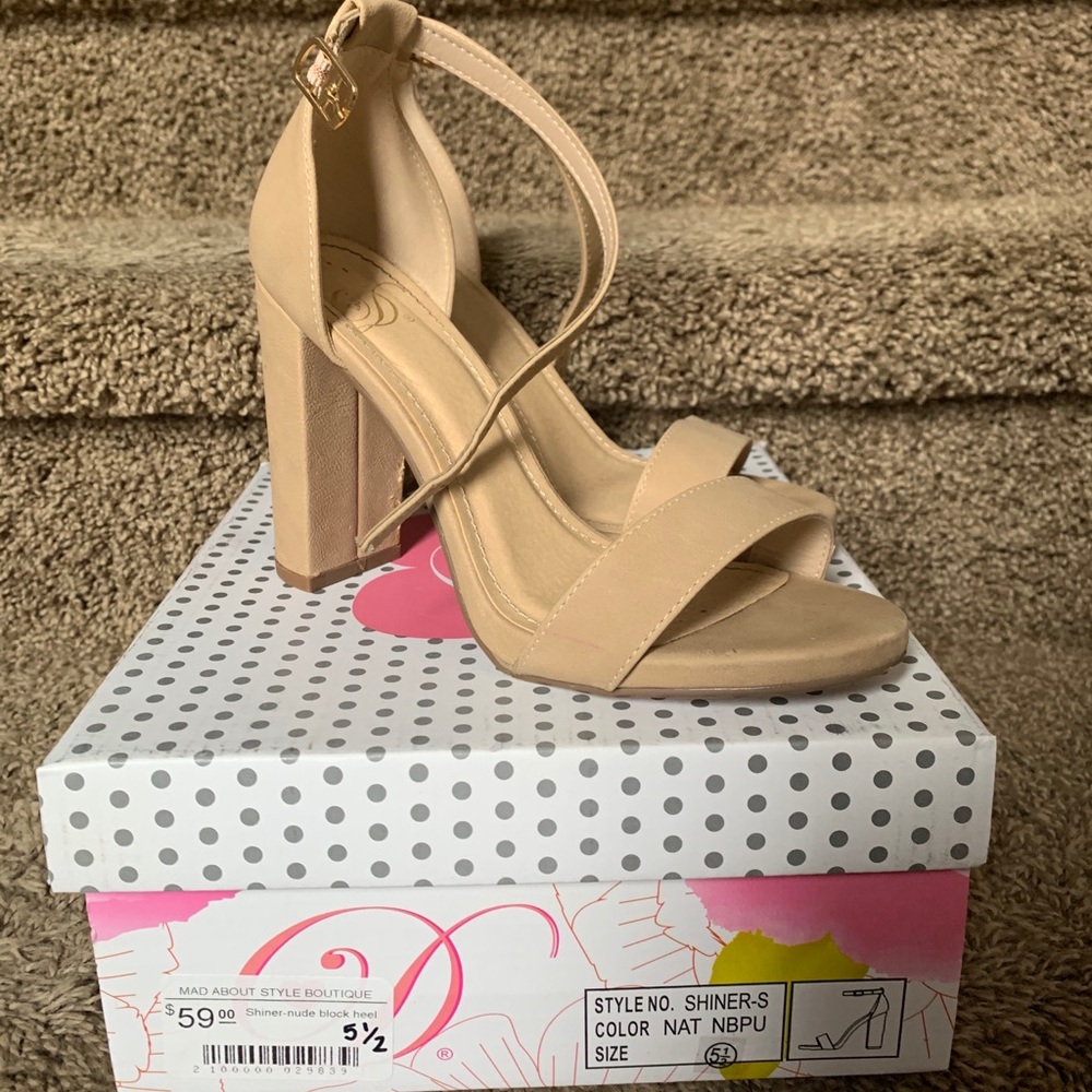Nude heels